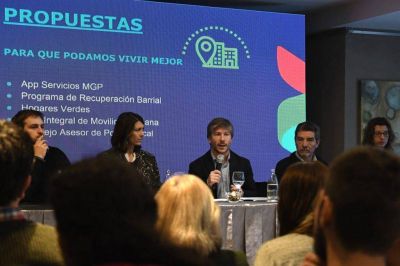 Bonifattti present� las propuestas de Consenso Federal para Mar del Plata