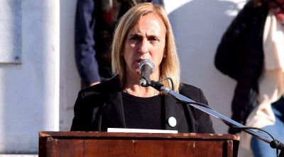 Monte: Pi�on se sienta sobre el sello del PJ enfurecida por el apoyo de Frente Todos a Mayol