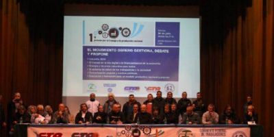 El Frente Sindical debati� la realidad del mundo laboral: �Debemos trazar un proyecto de pa�s�