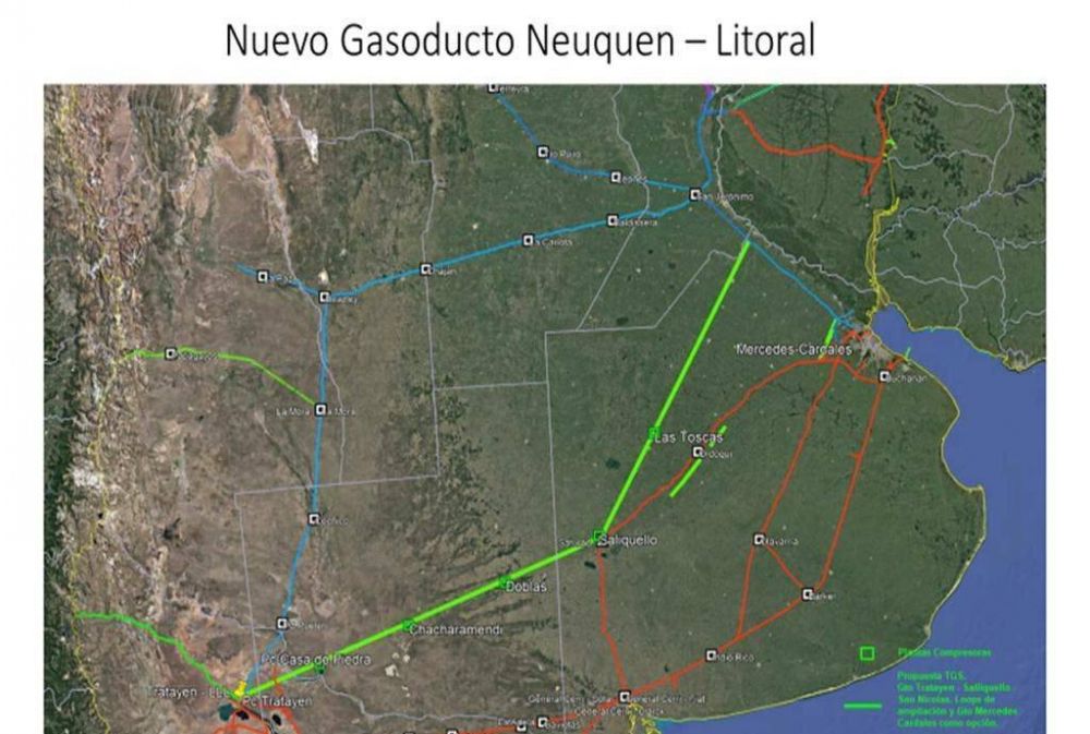 Licitan un gasoducto hasta Buenos Aires para potenciar Vaca Muerta y reducir la importacin de gas