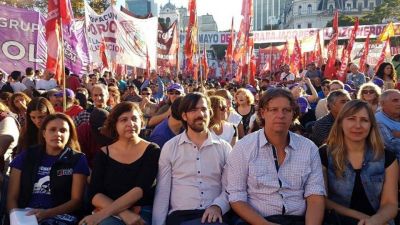 El sindicalismo de izquierda se mostrar con Del Cao para llamar a votar contra el ajuste y el FMI