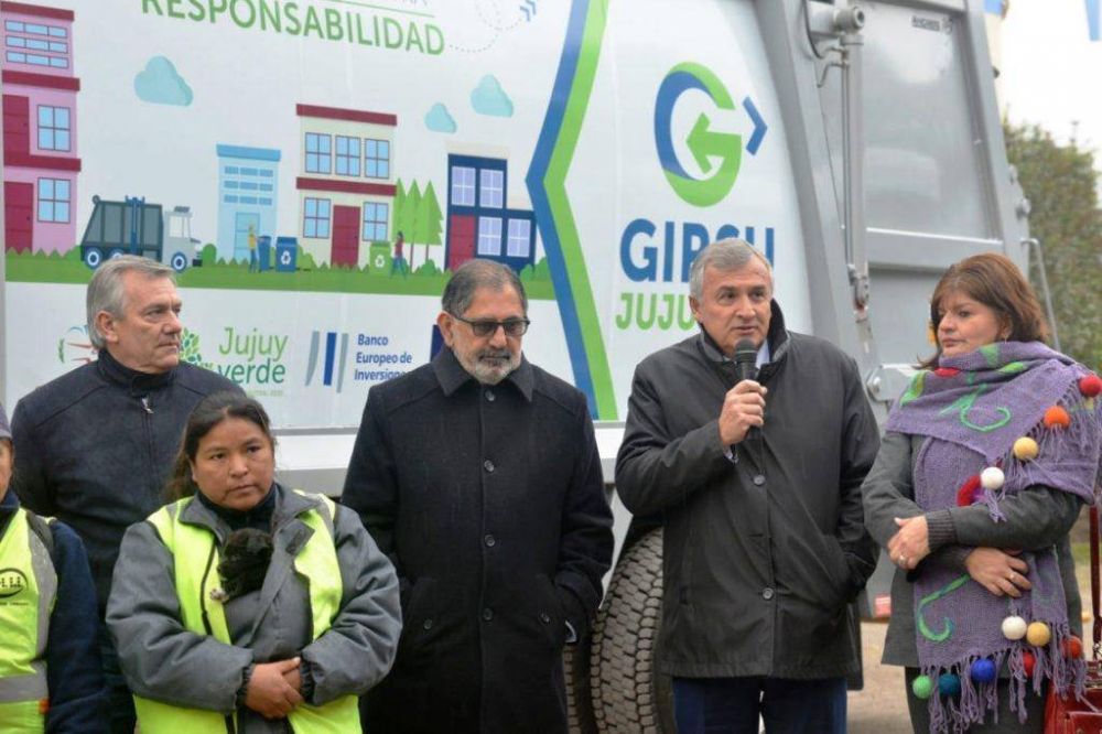 Entregaron camiones GIRSU en Palpal y San Salvador de Jujuy