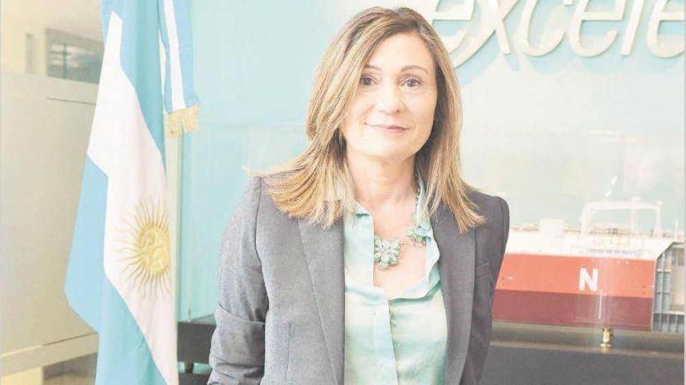Gabriela Aguilar, gerente general de Excelerate Energy Argentina: 