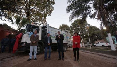 Equipamiento para tratar residuos s�lidos en Yuto