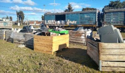 Parti� de Darwin el segundo env�o de residuos electr�nicos