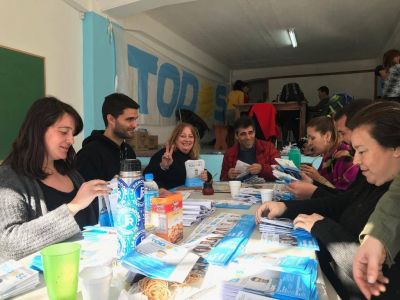 Intensa labor previa de Facundo Lopez, del Frente de Todos, en v�speras de las primarias