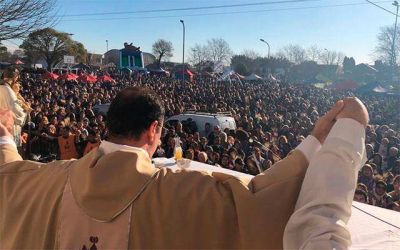 El obispo Mestre pidi� que �el desempleo y la inflaci�n dejen de ser un flagelo permanente�
