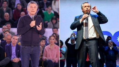 Macri y Fern�ndez cerraron la campa�a a pura tensi�n y apuestan a un voto sorpresa que altere lo que anticipan las encuestas