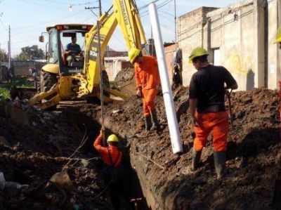 Inaugurar�n el lunes obras de cloacas para los barrios San Lorenzo y Chalet