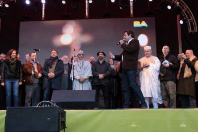 Buenos Aires es la ciudad del encuentro y del di�logo interreligioso