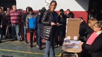 Mar�a Eugenia Vidal: �Hoy los argentinos comenzamos a definir nuestro futuro�