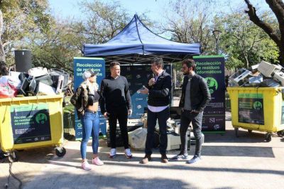 San Isidro recolect� residuos electr�nicos para reciclar y reducir la contaminaci�n
