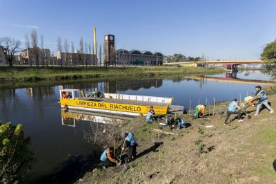 El Gobierno porte�o plant� un millar de �rboles a la vera del Riachuelo