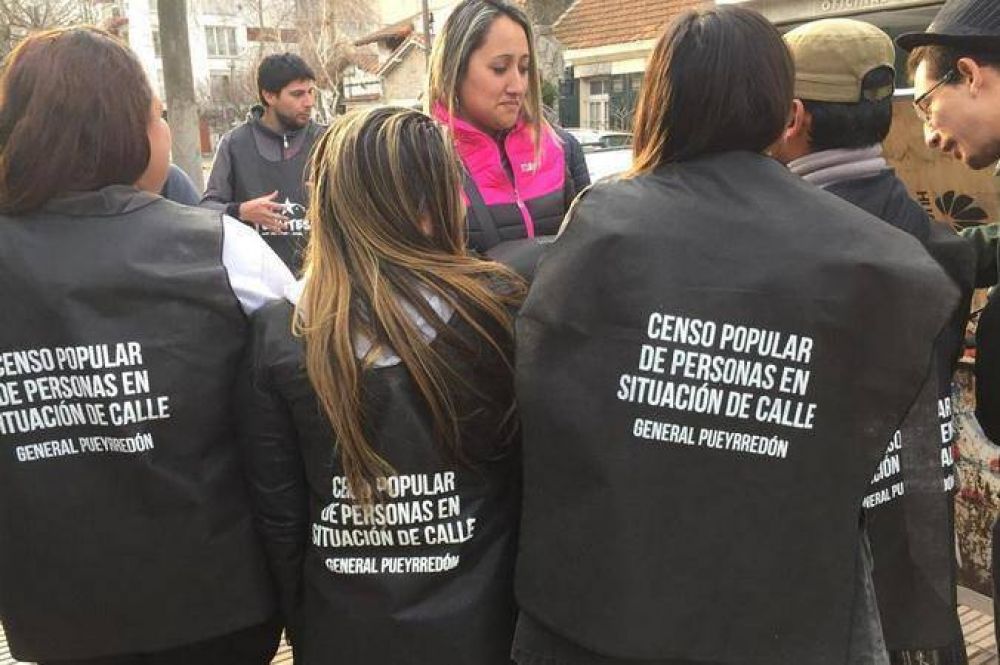 Realizan censo para saber la cantidad de personas en situacin de calle en Mar del Plata