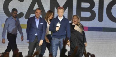A pesar de la ca�da en las PASO, el Gobierno refuerza su discurso anti K en la campa�a