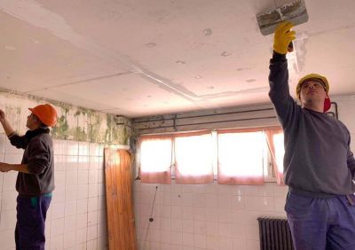Estiman que en 60 d�as finalizar�n las obras en el Centro de Salud de Las Am�ricas