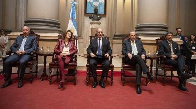 Gui�os mutuos entre la Corte y Alberto Fern�ndez