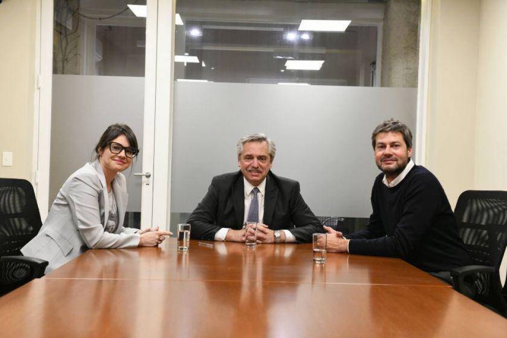 Alberto F y Lammens oficializaron la candidatura de Marziotta