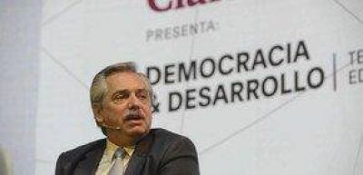 Alberto Fern�ndez: �La Argentina no tiene posibilidad de caer en default si yo soy presidente�