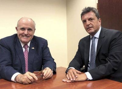 Rudy Giuliani y Mark Jones: la agenda de Massa en Estados Unidos (para acercarse a Trump)