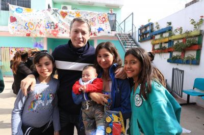 Fernando Gray visit� la asociaci�n civil 