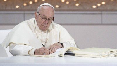El Papa anima la difusi�n del Documento sobre la Fraternidad Humana