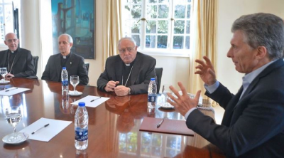 Expectativa por el encuentro de Mauricio Macri con la c�pula episcopal