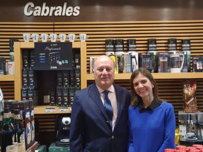 Raverta y el empresario Cabrales analizaron la situaci�n del sector productivo local