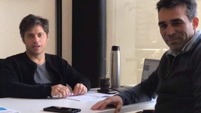 Kicillof junto a Facundo L�pez: �Cuando viene el candidato?