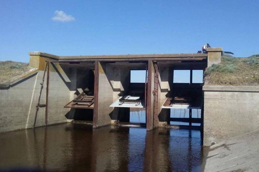 General Guido: se ejecutaron obras en el puente del Canal 1