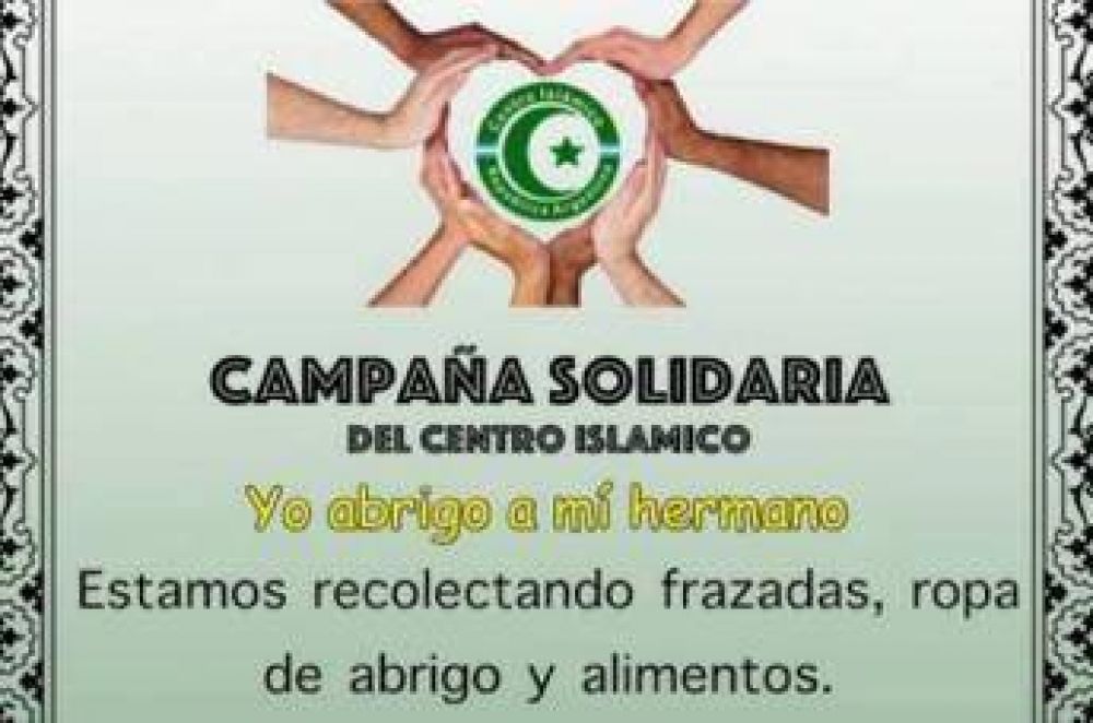 Contina la campaa solidaria del Centro Islmico de la Repblica Argentina