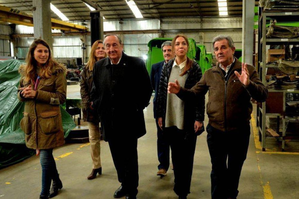 Vidal vuelve a marcar diferencia de Macri y se rene con industriales
