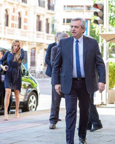 Alberto Fern�ndez en Madrid: se reunir� con el presidente S�nchez y expondr� sobre Mercosur-UE en el Congreso espa�ol