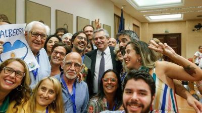 La relaci�n con Estados Unidos, el pago de la deuda y las detenciones de dirigentes pol�ticos: las definiciones de Alberto Fern�ndez en Espa�a