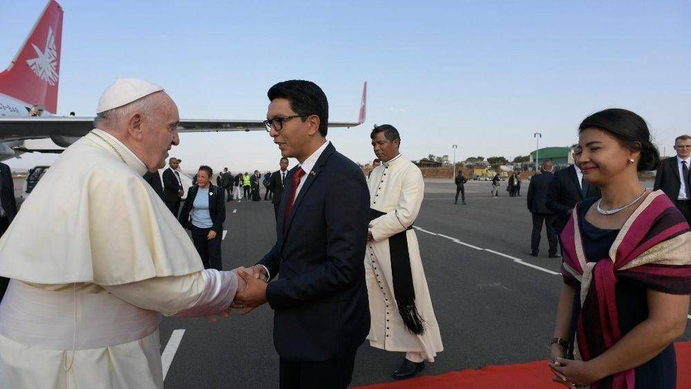 Madagascar recibe con alegra y entusiasmo al Papa Francisco