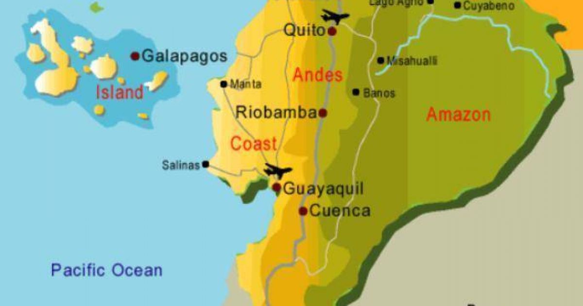 La Amazonía ecuatoriana representa el 48 del territorio nacional