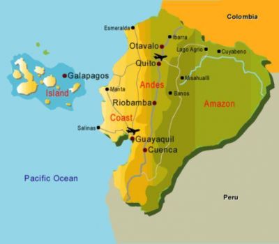 La Amazon�a ecuatoriana representa el 48% del territorio nacional