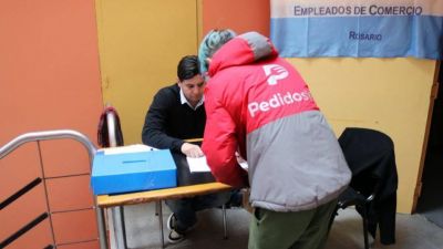 Empleados de Comercio de Rosario logró que se elijan delegados en Pedidos Ya