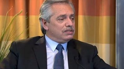 Fern�ndez contiene a los dirigentes propios y descarta mayo conflictividad si gana