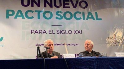 La Iglesia volvió a pedir un Pacto social