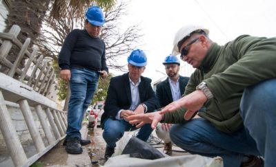 Renuevan redes cloacales en Trelew con tecnolog�a de punta