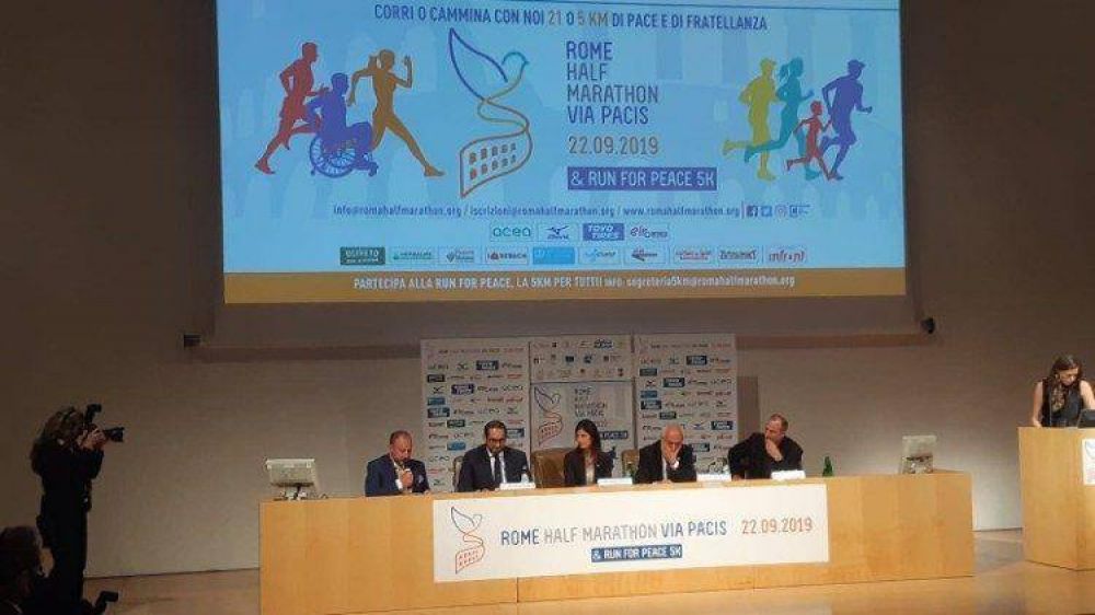 Via Pacis 2019: Athletica Vaticana entre los promotores de la carrera