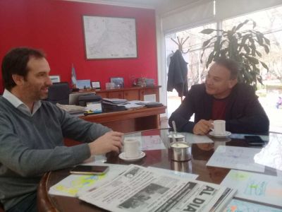 Rivero gestiona una planta potabilizadora en Campo Grande