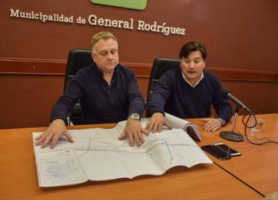 General Rodr�guez: el intendente anunci� que se realizar� la obra del colector de la Avenida Ricardo Balb�n
