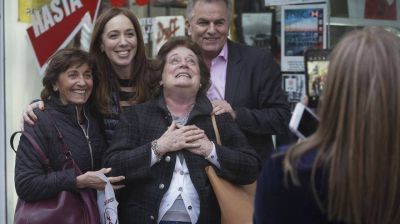 Mar�a Eugenia Vidal recorri� Bah�a Blanca y Tres Arroyos