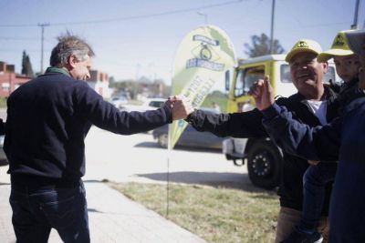 Para Pulti, �la inversi�n en la construcci�n multiplica el trabajo�