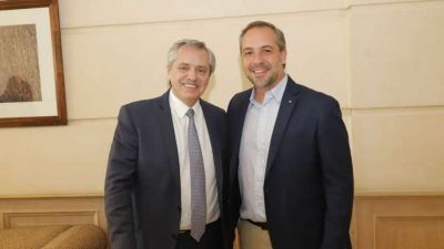 Stevanato firm� un acuerdo con Alberto para hacer cloacas en Rodeo, Beltr�n y San Roque