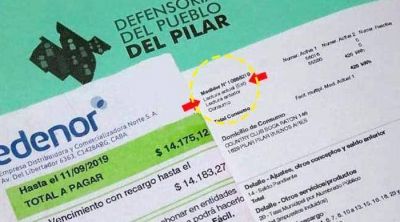 Siguen los reclamos por el cobro estimado de Edenor