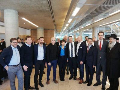 Horacio Rodr�guez Larreta y Diego Santilli realizaron el brindis por Rosh Hashan� con la comunidad jud�a