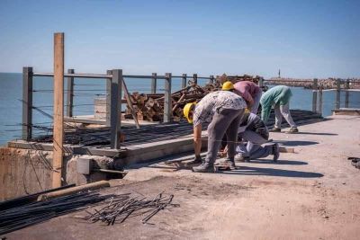 Puerto Quequ�n eleva su Mirador Terraza Norte